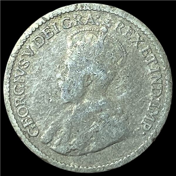1912 Canada Silver 5 Cents