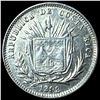 Image 1 : 1892 Coasta Rica Silver 5 Centavos