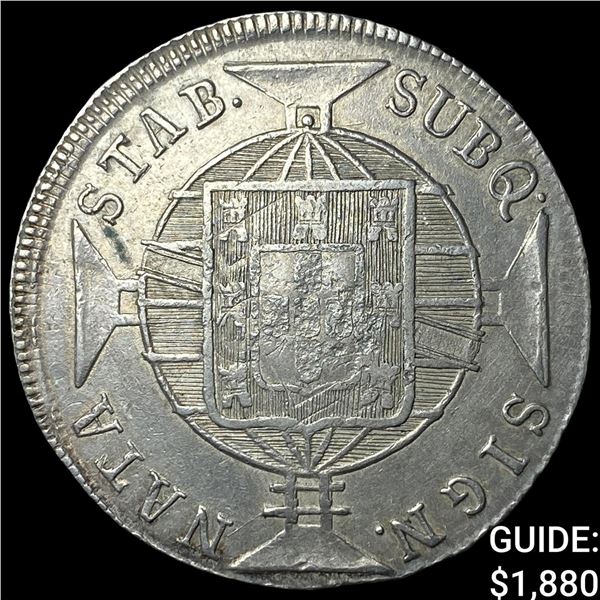 Brazil Silver 960 Reis Counterstruck Counterstamp