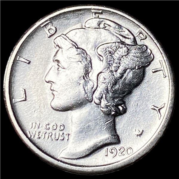 1920-S Silver Mercury Dime UNCIRCULATED