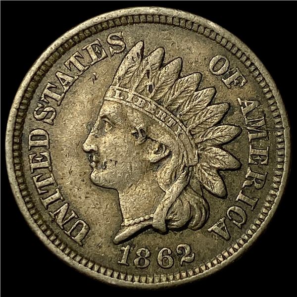 1862 Indian Head Cent NEARLY UNCIRCULATED