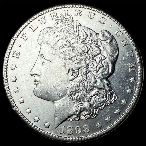 1898-S Silver Morgan Dollar CHOICE AU