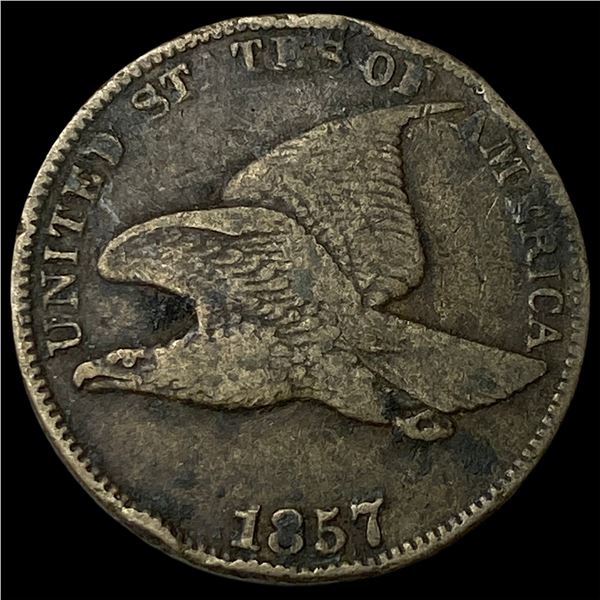 1857 Flying Eagle Cent LIGHTLY CIRCULATED