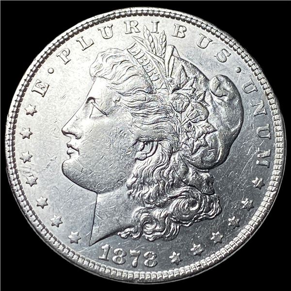 1878 Silver Morgan Dollar CLOSELY  UNCIRCULATED