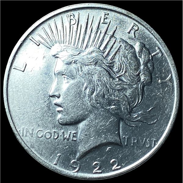 1922-D Silver Peace Dollar CLOSELY  UNCIRCULATED