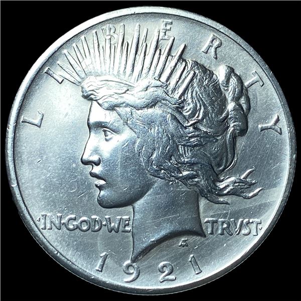 1921 Silver Peace Dollar CLOSELY UNCIRCULATED