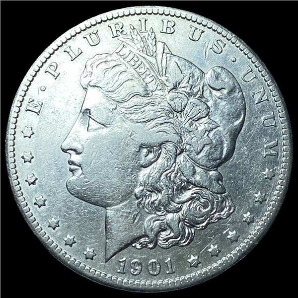 1901-S Silver Morgan Dollar NEARLY  UNCIRCULATED
