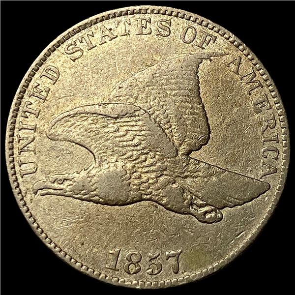 1857 Flying Eagle Cent UNCIRCULATED