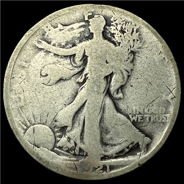1921 Walking Liberty Half Dollar NICELY  CIRCULATED