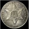 Image 1 : 1861 Silver Three-Cent Piece CLOSELY  UNCIRCULATED