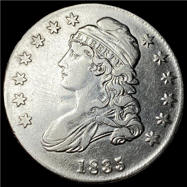 1835 Capped Bust Half Dollar CLOSELY  UNCIRCULATED