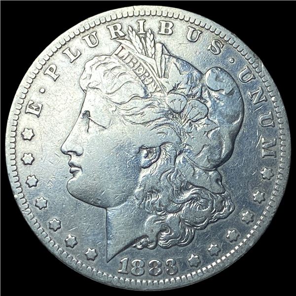1883-S Morgan Silver Dollar LIGHTLY  CIRCULATED