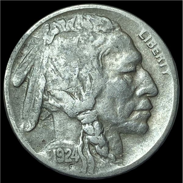 1924-S Buffalo Nickel LIGHTLY CIRCULATED