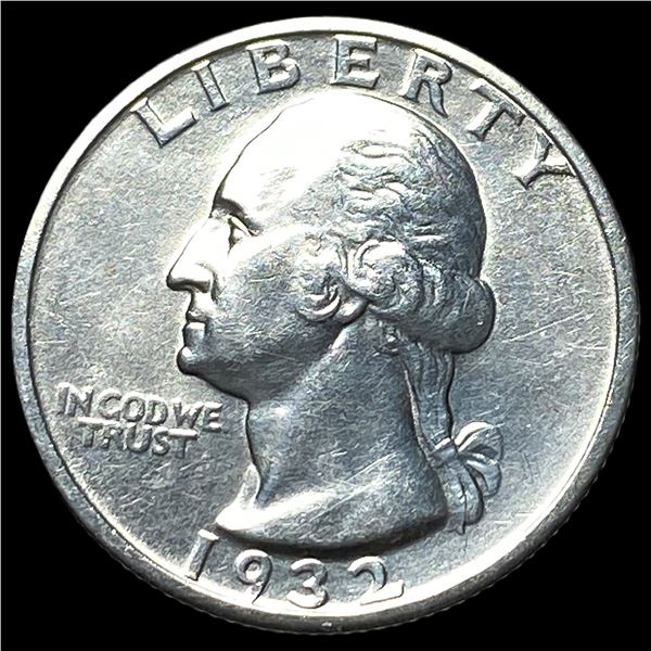 1932-S Silver Washington Quarter UNCIRCULATED