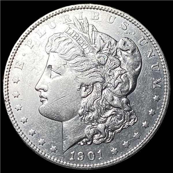 1901 Silver Morgan Dollar CLOSELY  UNCIRCULATED