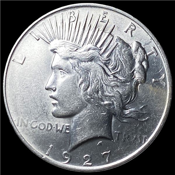 1927-D Silver Peace Dollar CLOSELY  UNCIRCULATED
