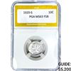 Image 1 : 1920-S Mercury Silver Dime PGA MS63 FSB