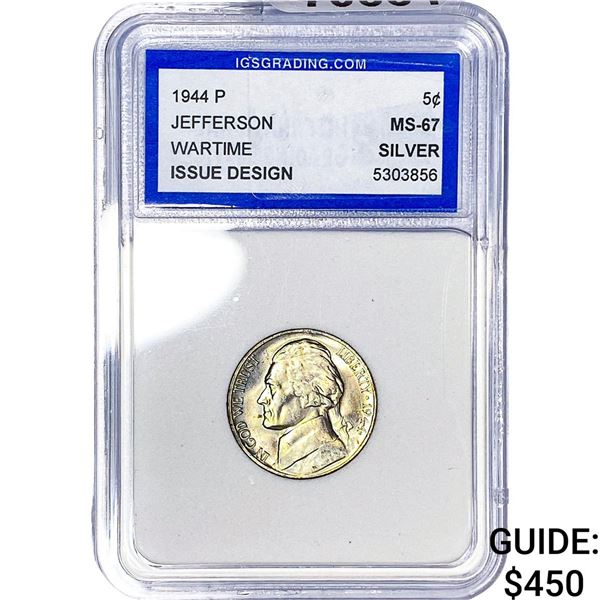 1944-P Jefferson Nickel IGS MS67