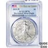 Image 1 : 2023-W Burnished SE $1 1oz  PCGS SP70