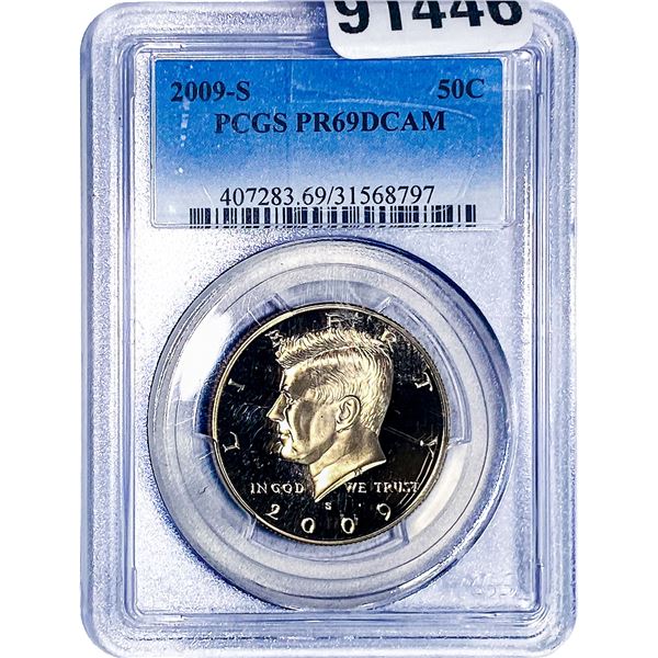 2009-S Kennedy Half Dollar PCGS PR69 DCAM
