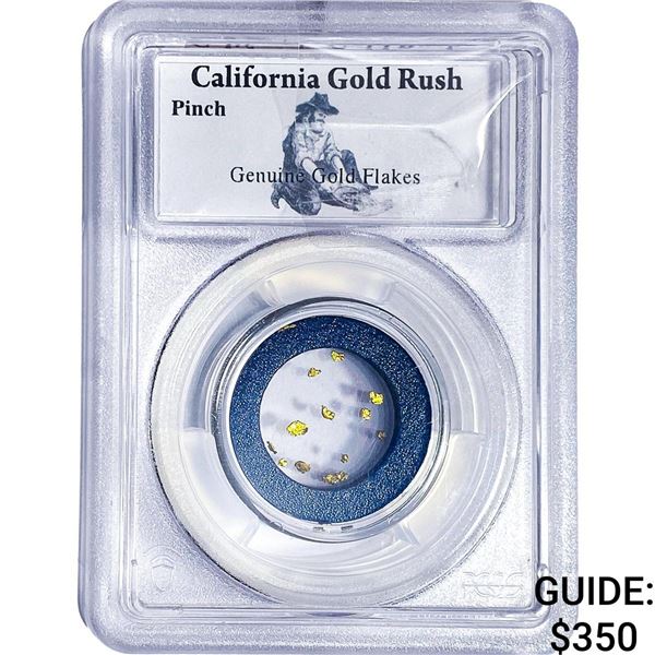 Pinch Gold Flakes PCGS G