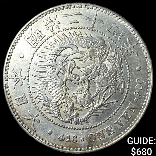 1891 Japan Silver 1 Yen