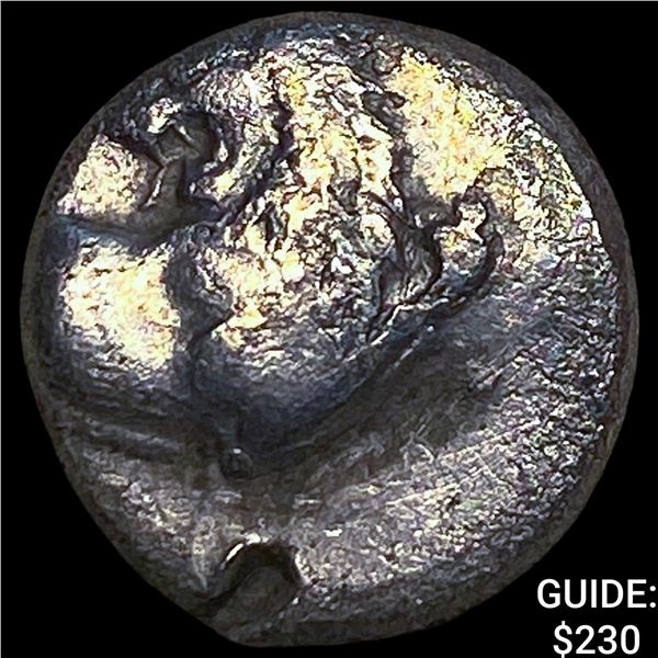Ancient Greece Cherronesos 400-350 BC Silver Hemidrachm NEARLY UNCIRCULATED