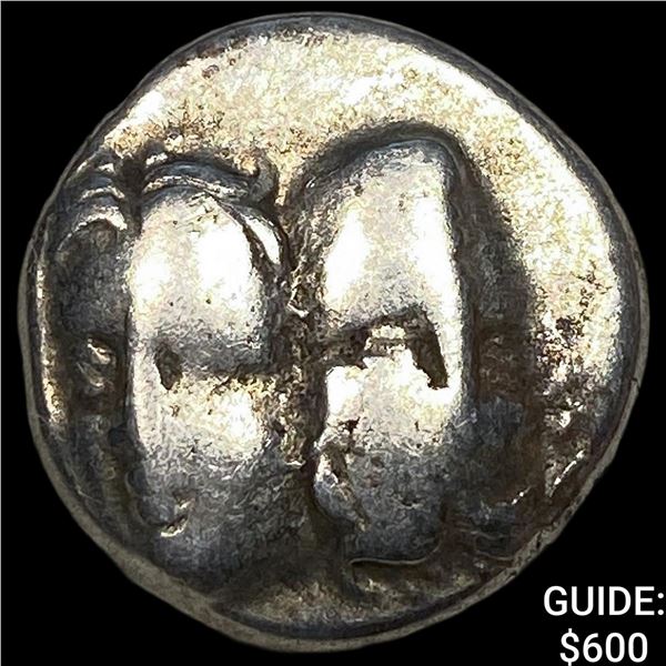 Ancient Greece Moesia, Istros 4th Century BC Silver Drachm NEARLY UNCIRCULATED