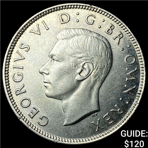 1939 Great Britain Silver 2 Shillings