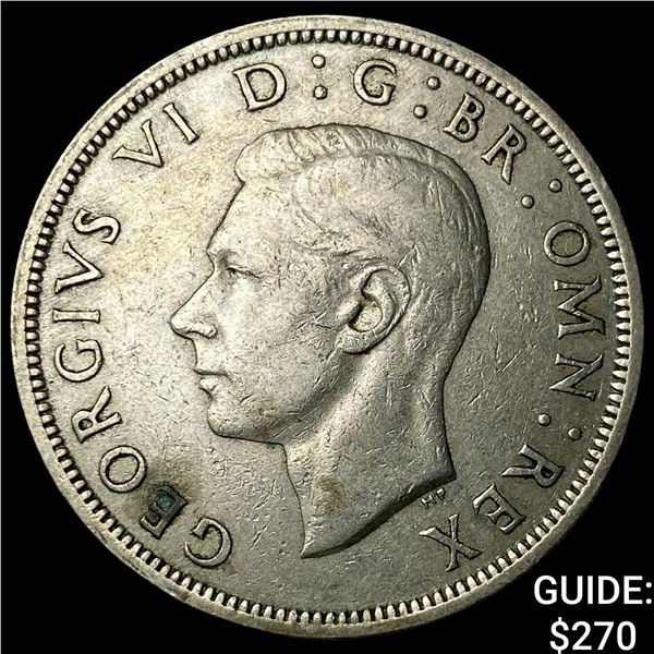 1948 Great Britain Silver Half Crown