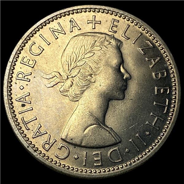 1963 Great Britain Silver 2 Shillings
