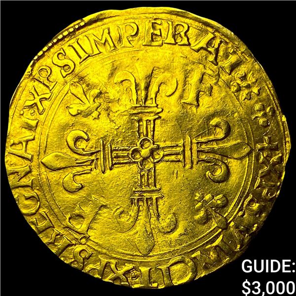 1515-1519 France Gold Ecu d'Or