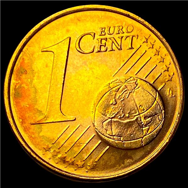 2002 Greek Copper 1 Eruo Cent
