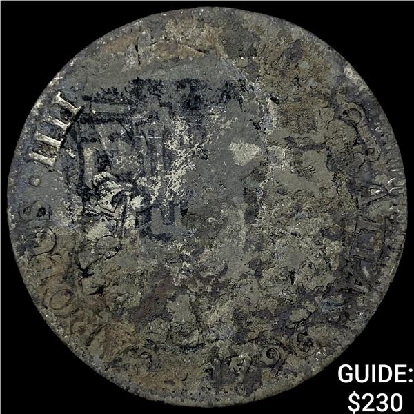 Colonial Spain Silver 8 Reales NEARLY UNCIRCULATED