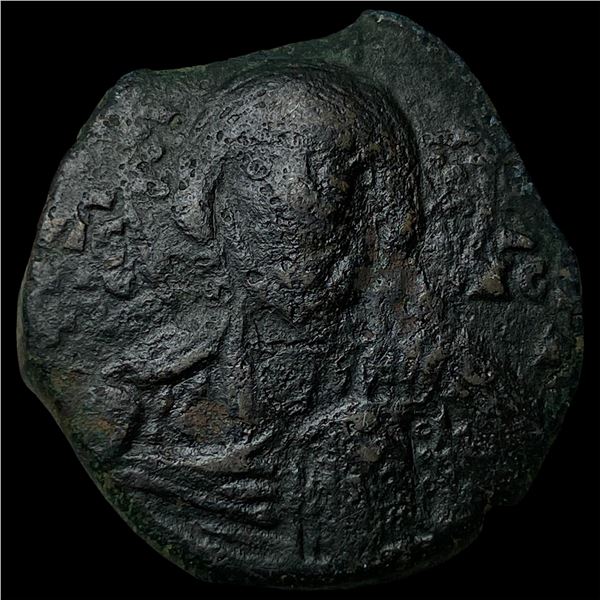 Roman Basil II & Constantine VIII Bronze Follis