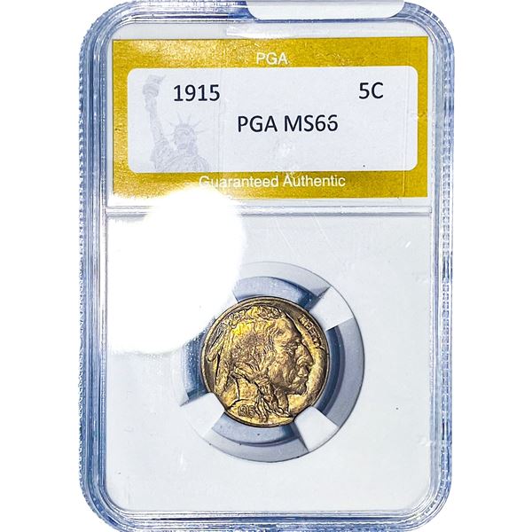 1915 Buffalo Nickel PGA MS66