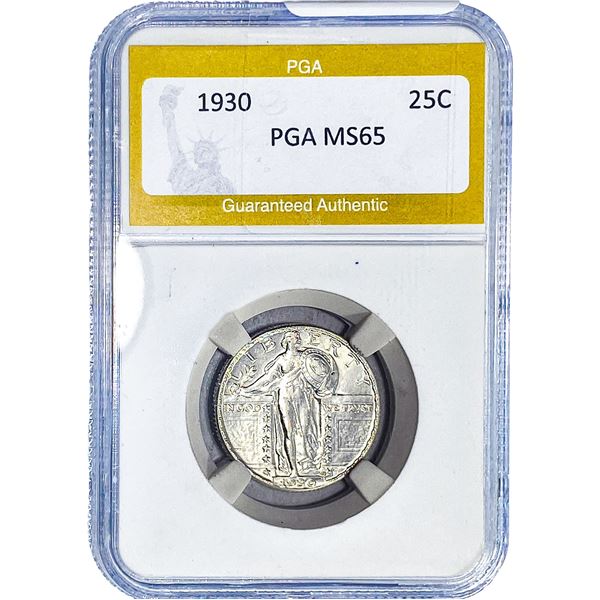 1930 Standing Liberty Quarter PGA MS65