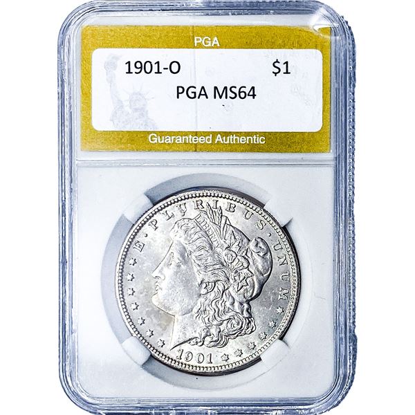 1901-O Morgan Silver Dollar PGA MS64