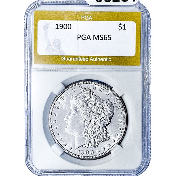 1900 Morgan Silver Dollar PGA MS65