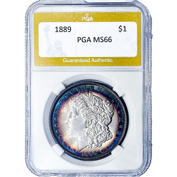 1889 Morgan Silver Dollar PGA MS66