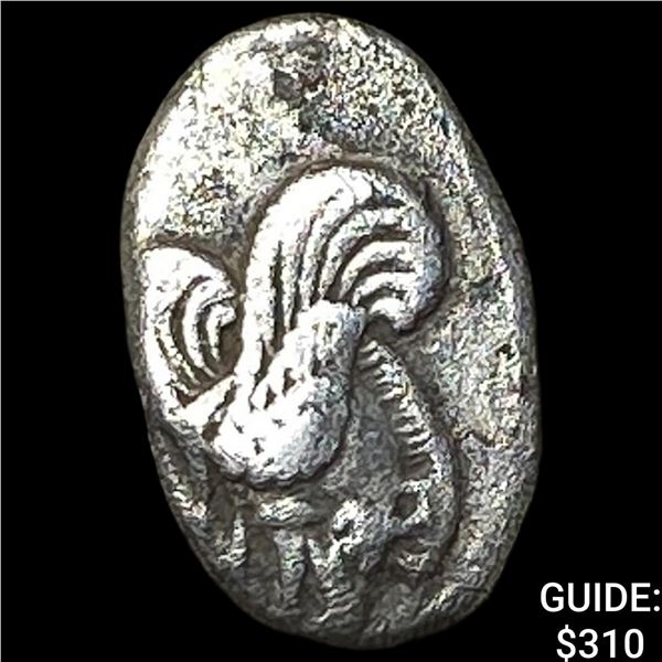 Greek Ionia Klazomenial 499-494 BC Silver Diobol