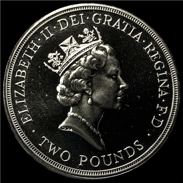 1995 Great Britain 2 Pounds- UN 50th Anniversary