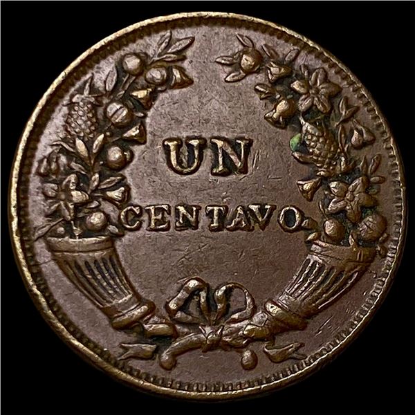 1934 Peru Bronze 1 Centavo