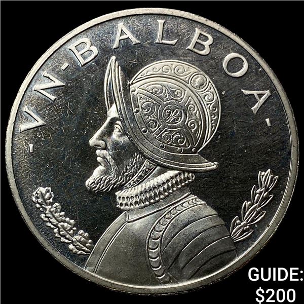 1967 Panama Silver 1 Balboa .773 ASW