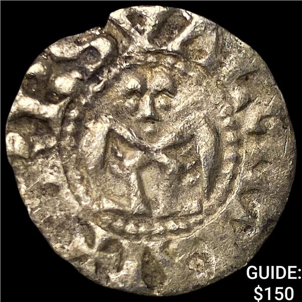 1100-1200 France,  Dauphine, Valence Silver Denier
