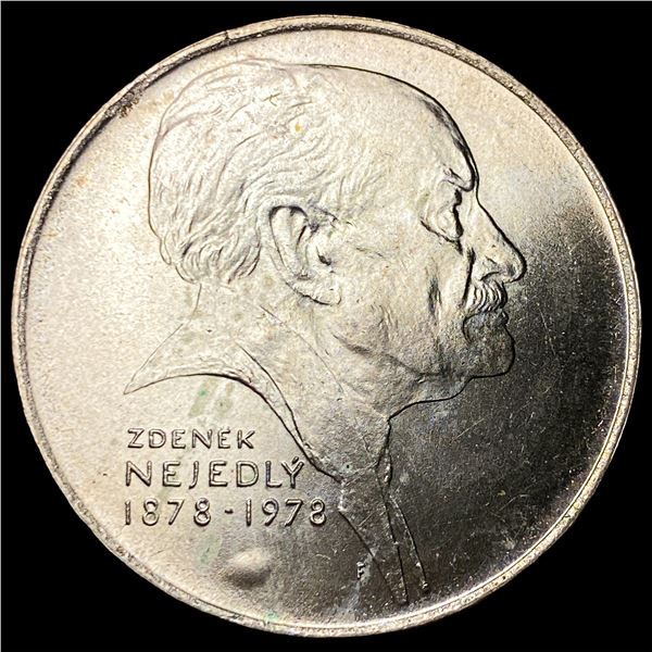 1978 Czechoslovakia Silver 50 Korun