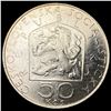 Image 2 : 1978 Czechoslovakia Silver 50 Korun