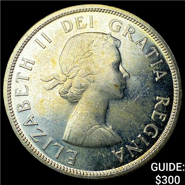 1955 Canada Silver Dollar