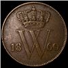 Image 1 : 1860 Netherlands Copper 1 Cent