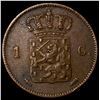 Image 2 : 1860 Netherlands Copper 1 Cent